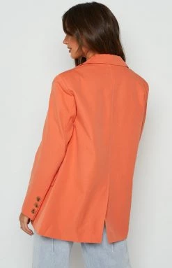 BB Exclusive Henny Orange Blazer Outerwear 11 BB Exclusive Henny Orange Blazer Outerwear