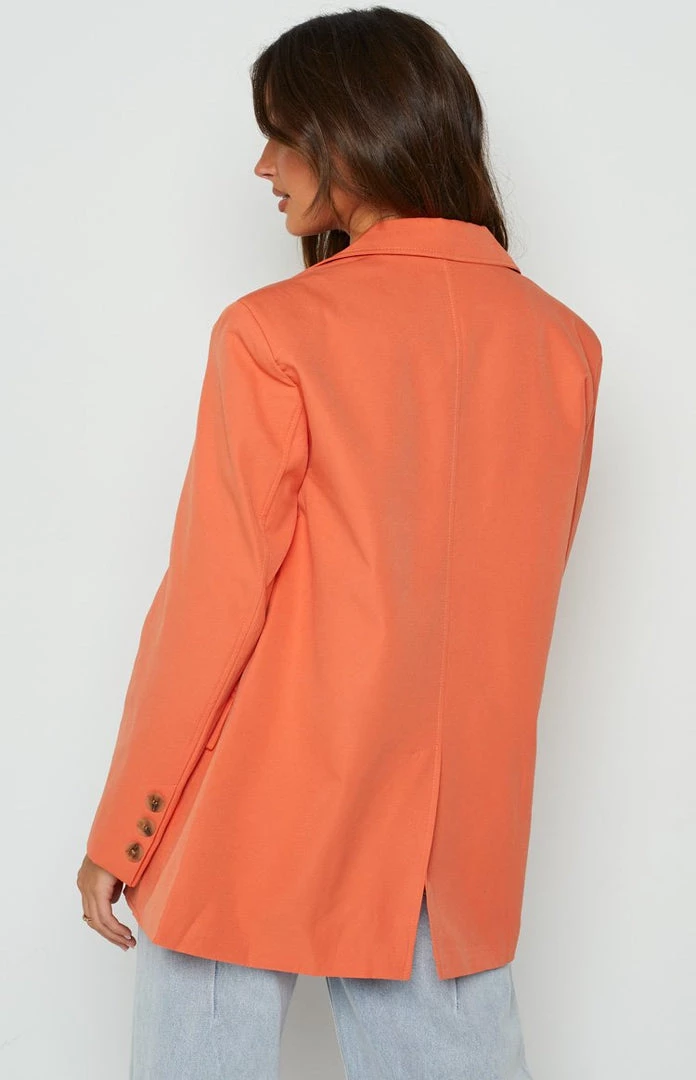 BB Exclusive Henny Orange Blazer Outerwear 5 BB Exclusive Henny Orange Blazer Outerwear