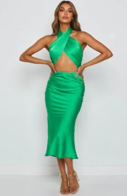 Beginning Boutique Hermosa Formal Dress Green 16 Beginning Boutique Hermosa Formal Dress Green