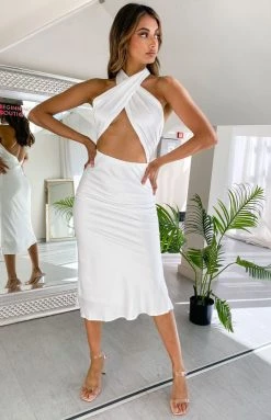 Beginning Boutique Hermosa Formal Dress White