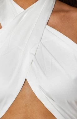 Beginning Boutique Hermosa Formal Dress White