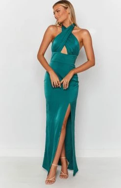 BB Exclusive Higher Love Formal Dress Peacock New