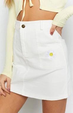 Beginning Boutique Higher Love Skirt White 18 Beginning Boutique Higher Love Skirt White