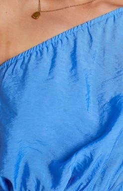 Beginning Boutique Holiday Blue Mini Dress Dresses