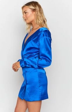 Lioness The Holly Mini Dress Blue