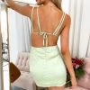 BB Exclusive Holly Mint Cut Out Dress Dresses