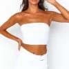 BB Exclusive Honey White Mini Skirt