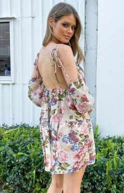 BB Exclusive Dresses Hope Smock Dress Pink Floral