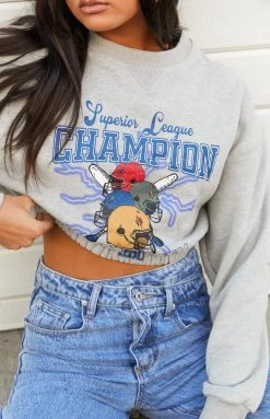 BB Exclusive New House Of Champions Grey Sweater