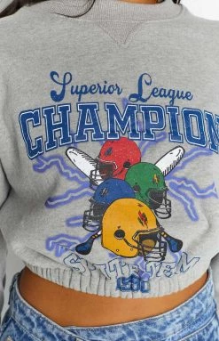 BB Exclusive New House Of Champions Grey Sweater
