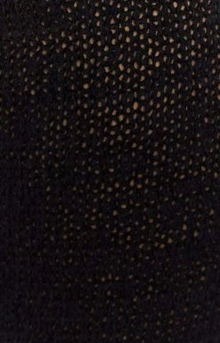 Beginning Boutique Indiana Lounge Two Piece Set Black Knitwear