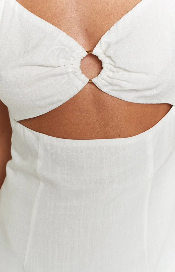 BB Exclusive Indiana White Mini Dress 6 BB Exclusive Indiana White Mini Dress