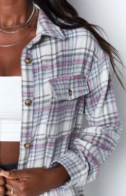 Beginning Boutique Into The Woods Jacket Blue Outerwear