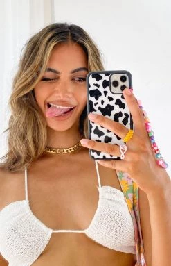 Eclat Smiley Phone Accessory Chain Accessories