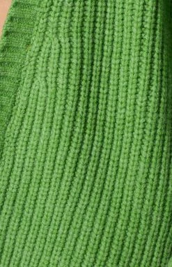 BB Exclusive Islander Green Oversized Cardi