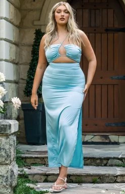 BB Exclusive Ivy Dress Blue Dresses