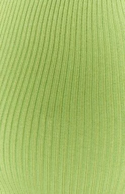 BB Exclusive Dresses Jacinta Green Cut Out Mini Dress