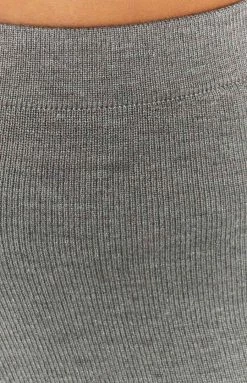 BB Exclusive Jade Grey Knitted Pants Bottoms 14 BB Exclusive Jade Grey Knitted Pants Bottoms