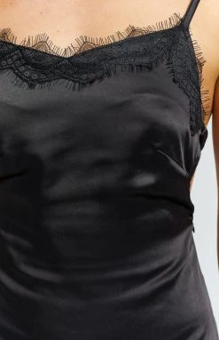 BB Exclusive Janelle Black Mini Dress Dresses