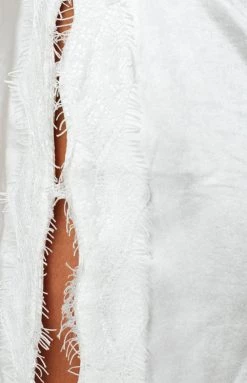 BB Exclusive Janelle White Mini Dress