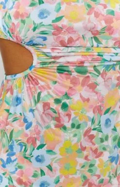 BB Exclusive Jenna Cut Out Mini Dress Multi