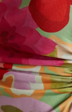 BB Exclusive Jenna Pink Floral Cut Out Mini Dress New 13 BB Exclusive Jenna Pink Floral Cut Out Mini Dress New