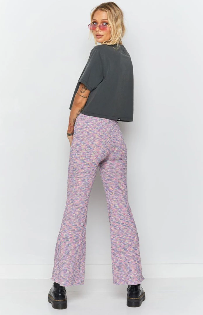 Beginning Boutique Jesta Spacedye Pants Purple 7 Beginning Boutique Jesta Spacedye Pants Purple