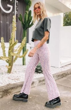 Beginning Boutique Jesta Spacedye Pants Purple 11 Beginning Boutique Jesta Spacedye Pants Purple