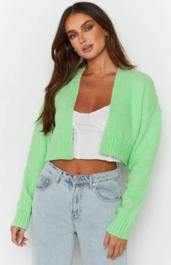 BB Exclusive Tops Jonas Green Crop Cardigan