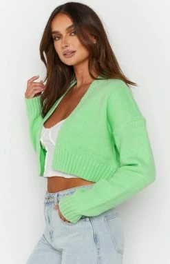 BB Exclusive Tops Jonas Green Crop Cardigan