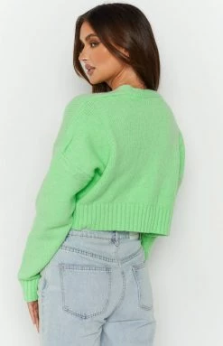 BB Exclusive Tops Jonas Green Crop Cardigan