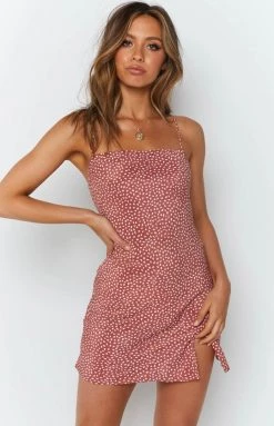 Beginning Boutique Dresses Jordyn Dress Blush Print