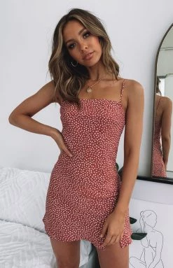 Beginning Boutique Dresses Jordyn Dress Blush Print