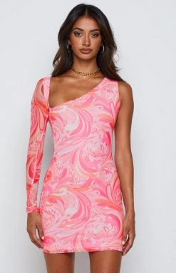 BB Exclusive Joselyn Pink Mesh Mini Dress Dresses 10 BB Exclusive Joselyn Pink Mesh Mini Dress Dresses