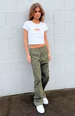 BB Exclusive Josie Khaki Cargo Pants New 14 BB Exclusive Josie Khaki Cargo Pants New