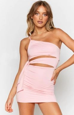 BB Exclusive Josie Mini Dress Baby Pink 13 BB Exclusive Josie Mini Dress Baby Pink