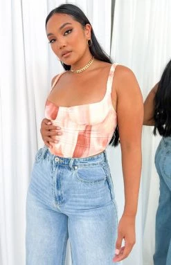 Beginning Boutique Tops Judd Pink Crop Top