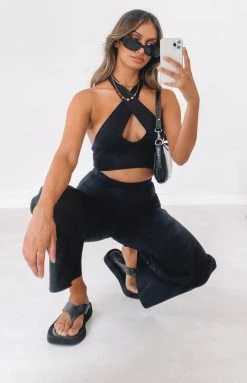 BB Exclusive Julian Linen Pants Black