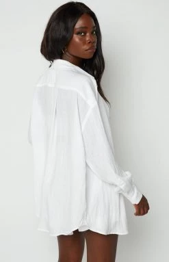 Beginning Boutique Justlyn White Shirt