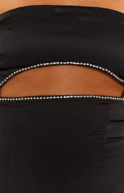 BB Exclusive Kaia Black Strapless Mini Dress 12 BB Exclusive Kaia Black Strapless Mini Dress