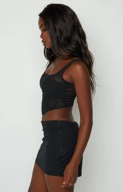 Beginning Boutique Tops Kayn Black Corset Top 10 Beginning Boutique Tops Kayn Black Corset Top