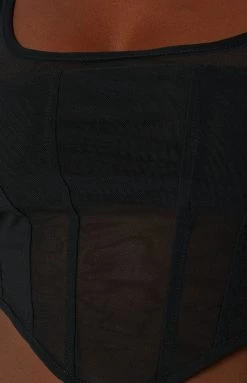 Beginning Boutique Tops Kayn Black Corset Top 12 Beginning Boutique Tops Kayn Black Corset Top