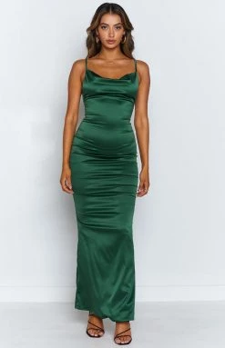 Beginning Boutique Kissing You Maxi Formal Dress Emerald Dresses