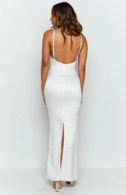 BB Exclusive Kissing You Maxi Formal Dress Cream 15 BB Exclusive Kissing You Maxi Formal Dress Cream