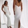 BB Exclusive Kissing You Maxi Formal Dress Cream