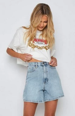 Thrills Koko Short Aged Blue Bottoms