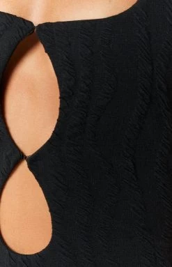 Beginning Boutique Kryptonite Black Mini Dress Dresses