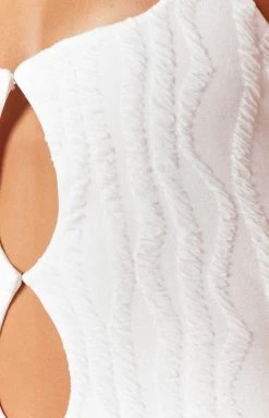 Beginning Boutique Kryptonite White Mini Dress