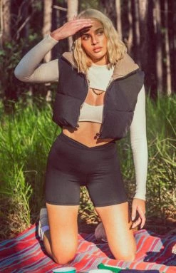 BB Exclusive Lost City Cycle Shorts Black