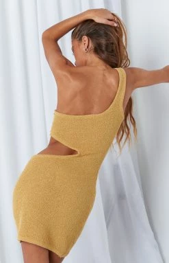 BB Exclusive Laurynn Mustard Knit Mini Dress 15 BB Exclusive Laurynn Mustard Knit Mini Dress